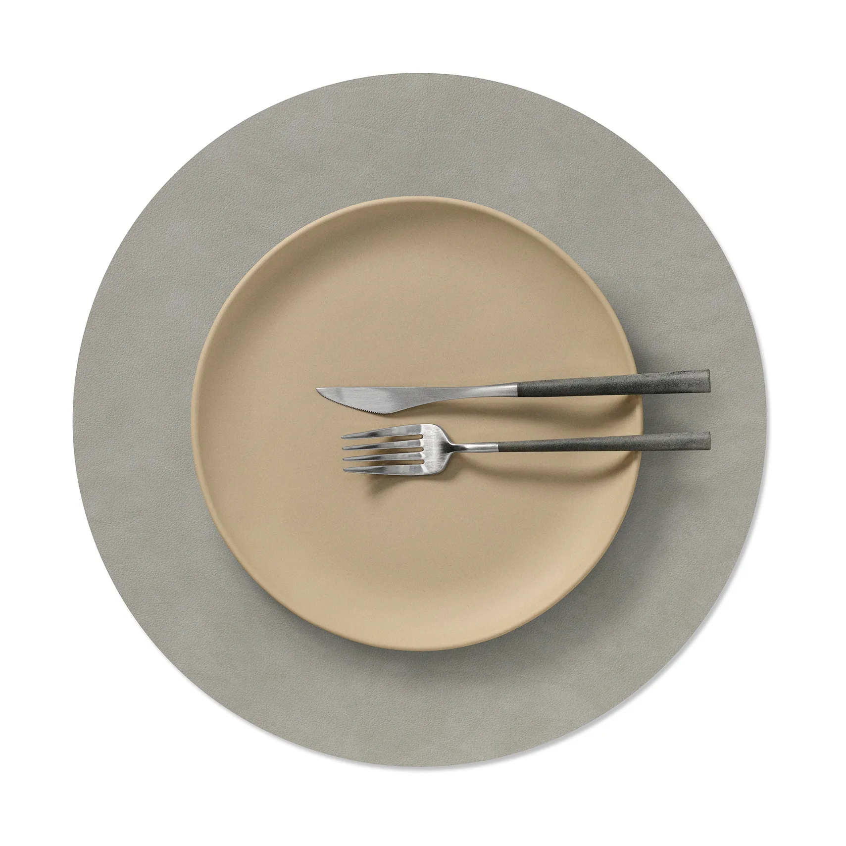 Set de table Nupo, Light grey, circle, L LIND DNA