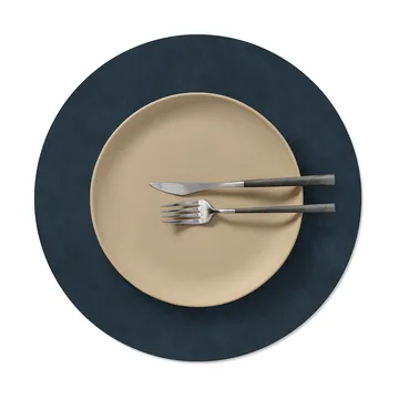 Set de table Nupo - Midnight blue, circle, L - LIND DNA
