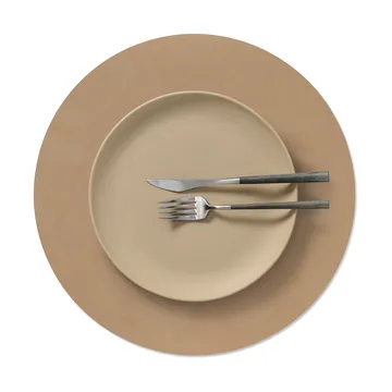 Set de table Nupo - Nougat, circle, L - LIND DNA