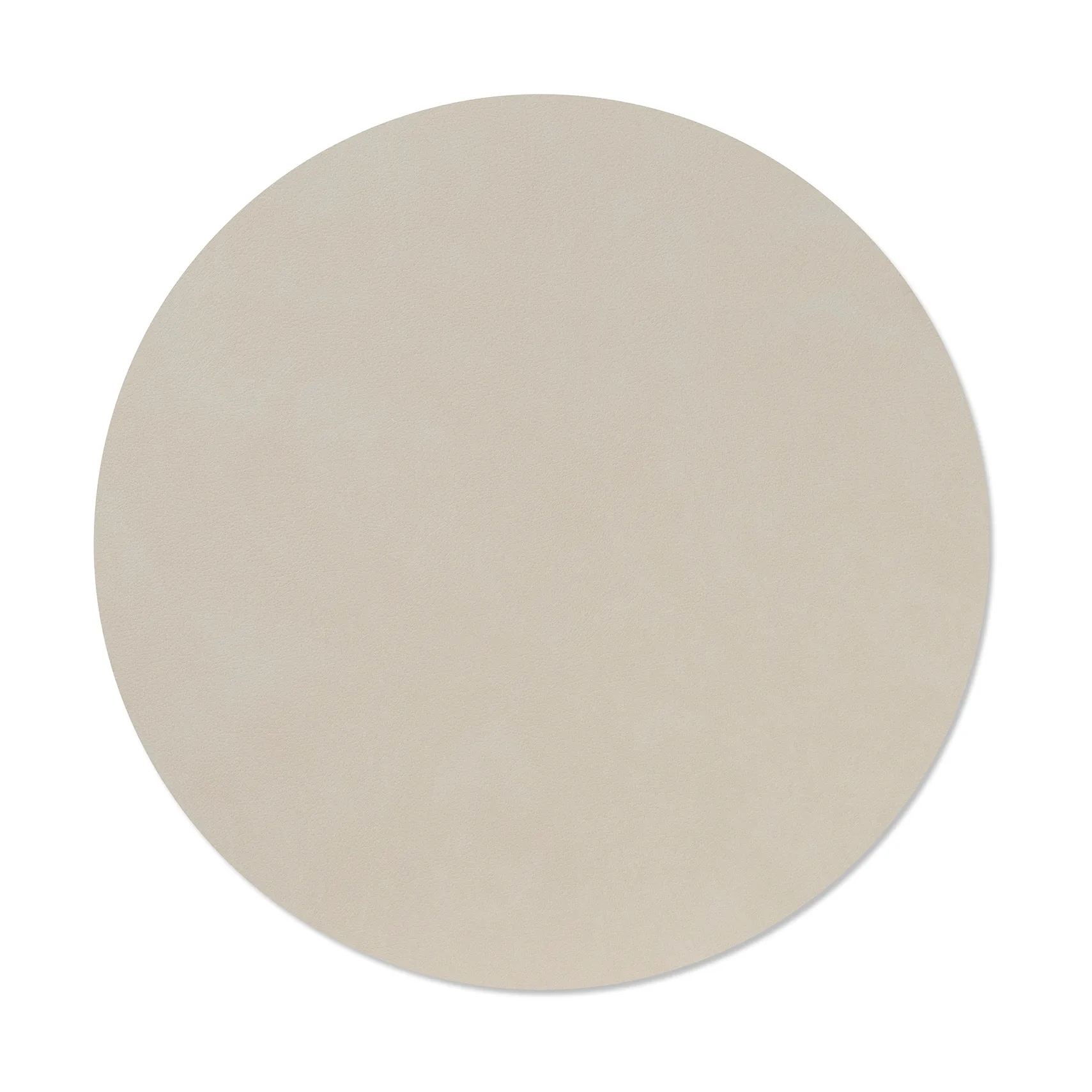 Set de table Nupo, Oyster white, circle, L LIND DNA