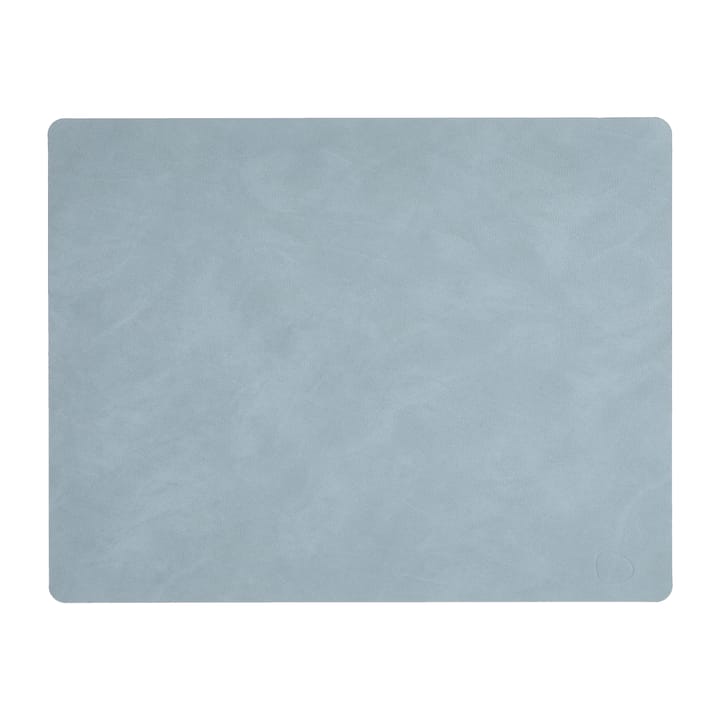 Set de table Nupo réversible square L 1 pièce - Bleu clair-gris clair - LIND DNA