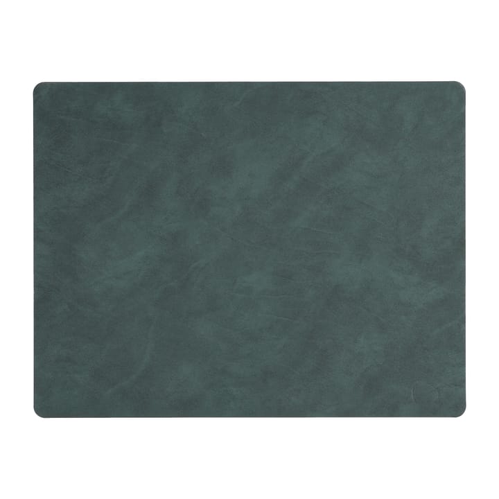 Set de Table Nupo réversible square L 1 pièce - Dark green-olive green - LIND DNA