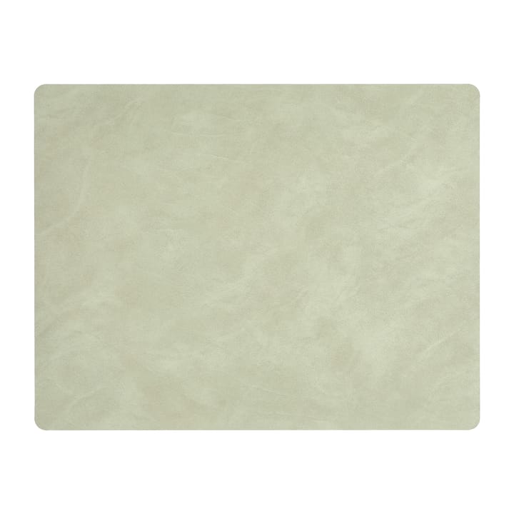Set de Table Nupo réversible square L 1 pièce - Dark green-olive green - LIND DNA