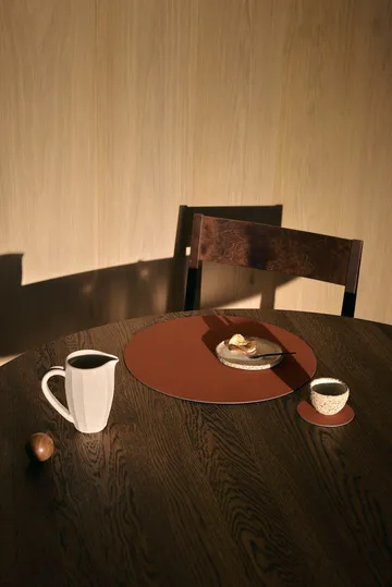 Set de table Nupo - Rust, circle, L - LIND DNA