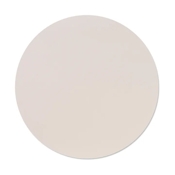 Set de table Nupo - Soft nude, circle, L - LIND DNA