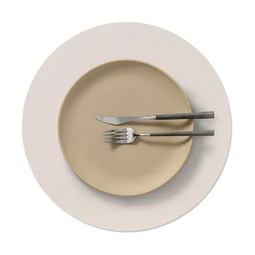 Set de table Nupo - Soft nude, circle, L - LIND DNA