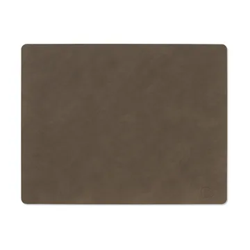 Set de table Nupo square L - Caviar - LIND DNA