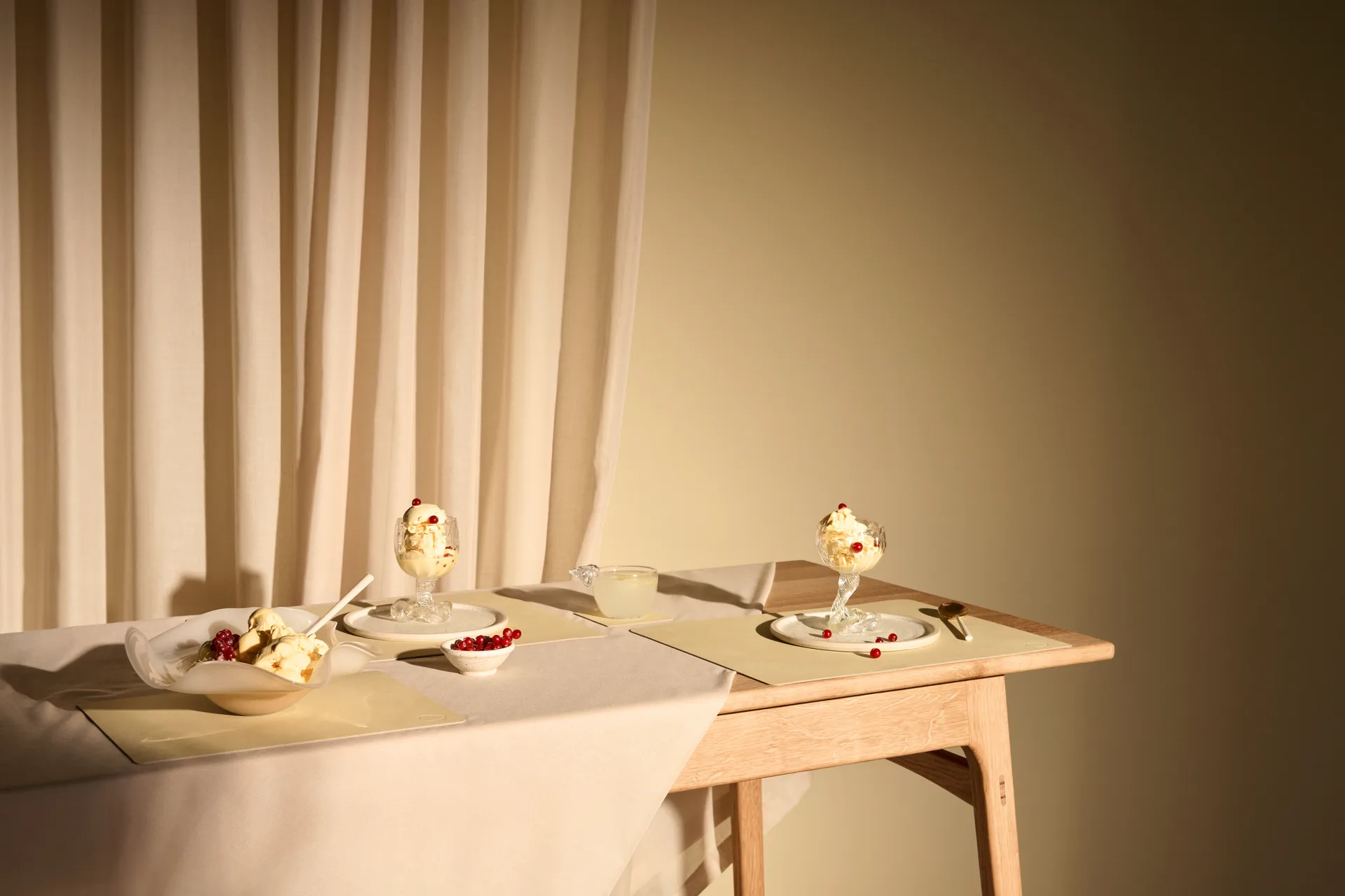 Set de table Nupo square L, Lemon sorbet LIND DNA