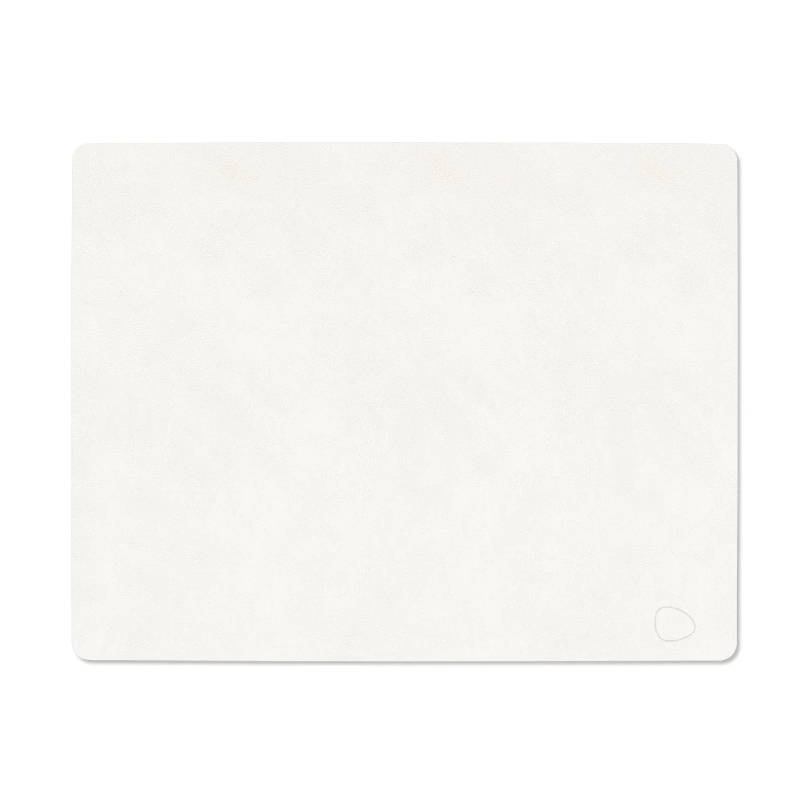 Set de table Nupo square L, Pure white LIND DNA
