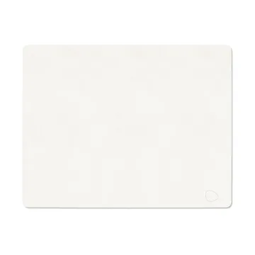 Set de table Nupo square L - Pure white - LIND DNA