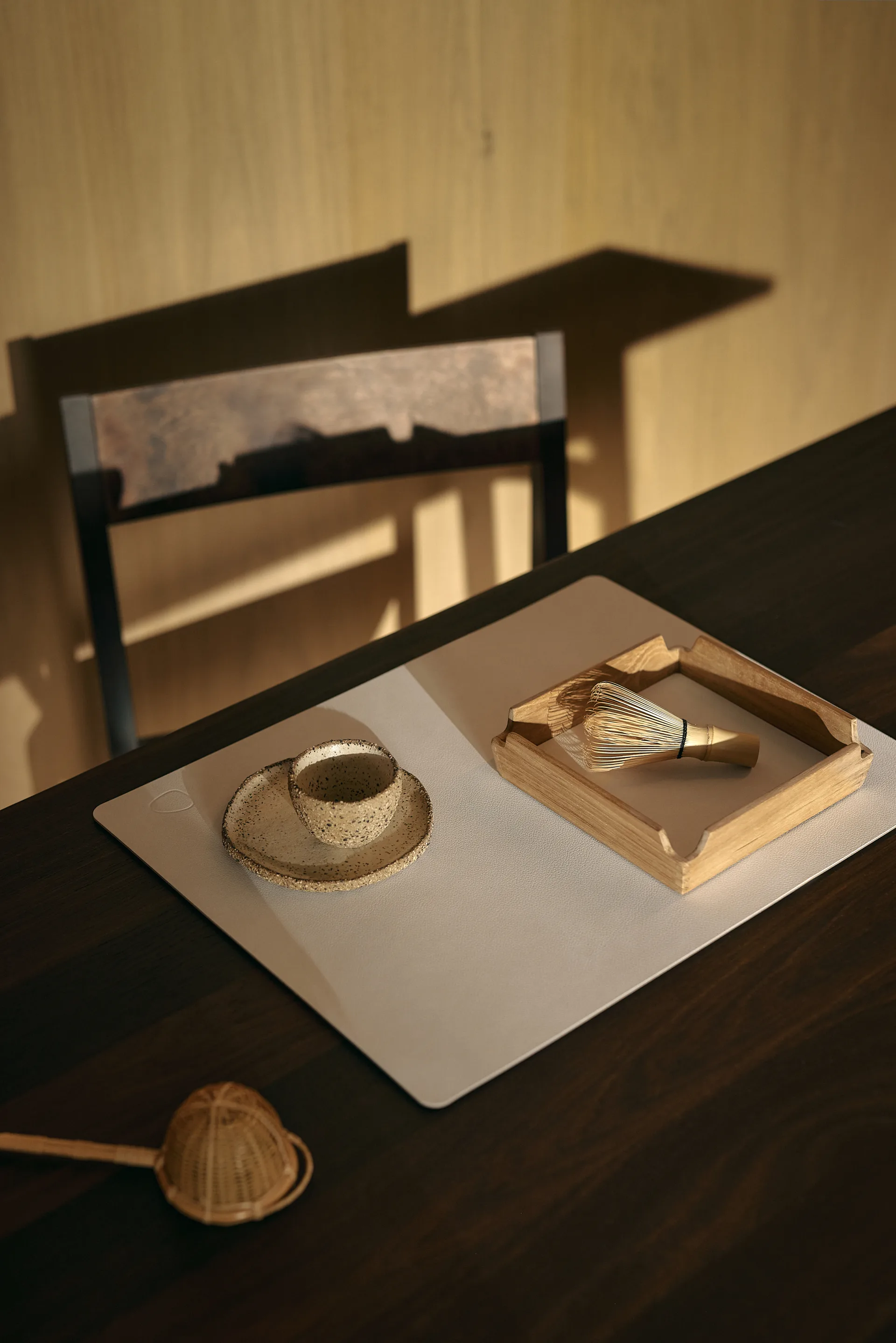 Set de table Nupo square L, Pure white LIND DNA
