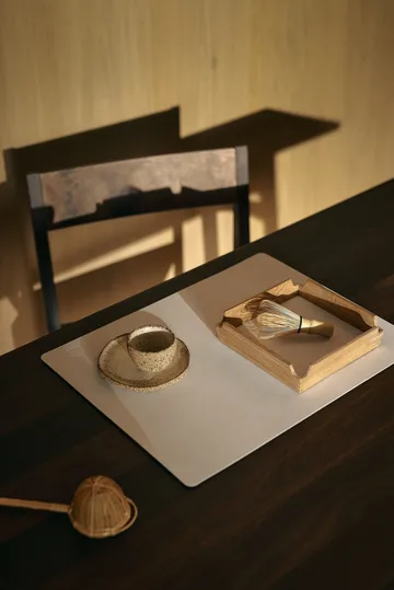 Set de table Nupo square L - Pure white - LIND DNA