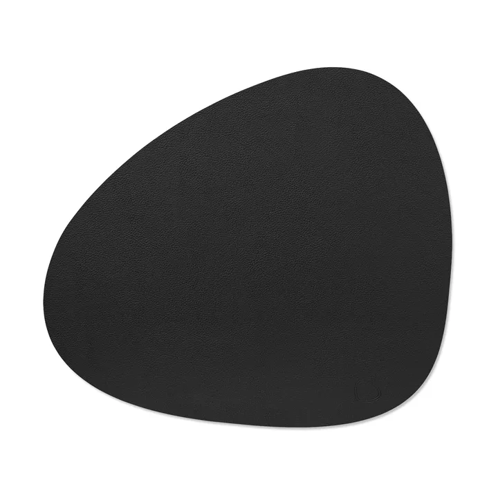 Set de table Serene Curve L 37x44 cm - Noir, 44x37 cm - LIND DNA