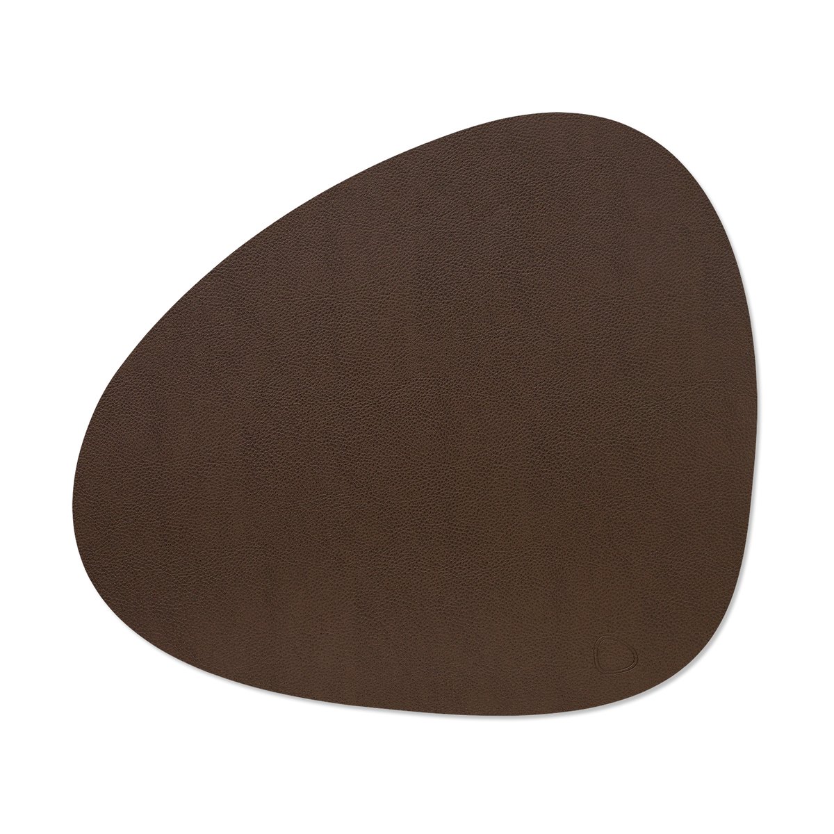 LIND DNA Set de table Serene Curve L 37x44 cm Noisette