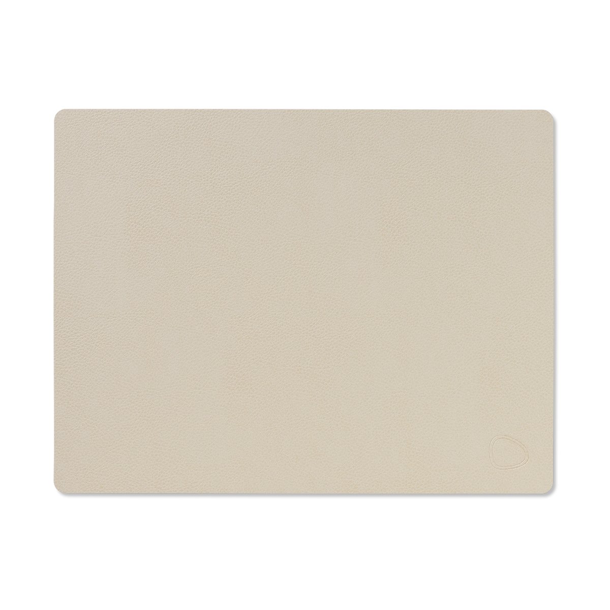 LIND DNA Set de table Serene Square M 26,5x34,5 cm Crème