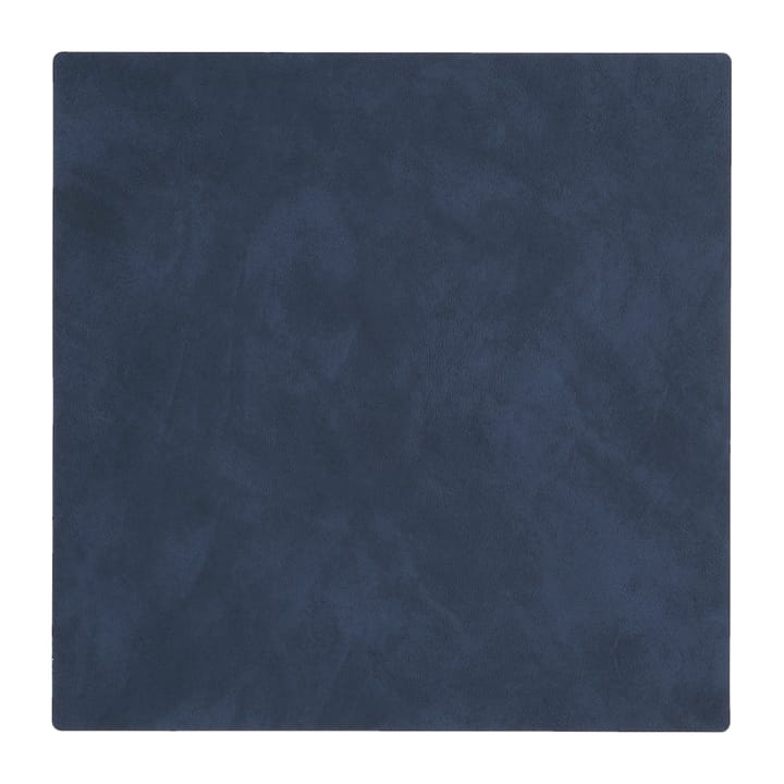 Set de table square réversible Nupo S 1 pièce - Midnight blue-petrol - LIND DNA