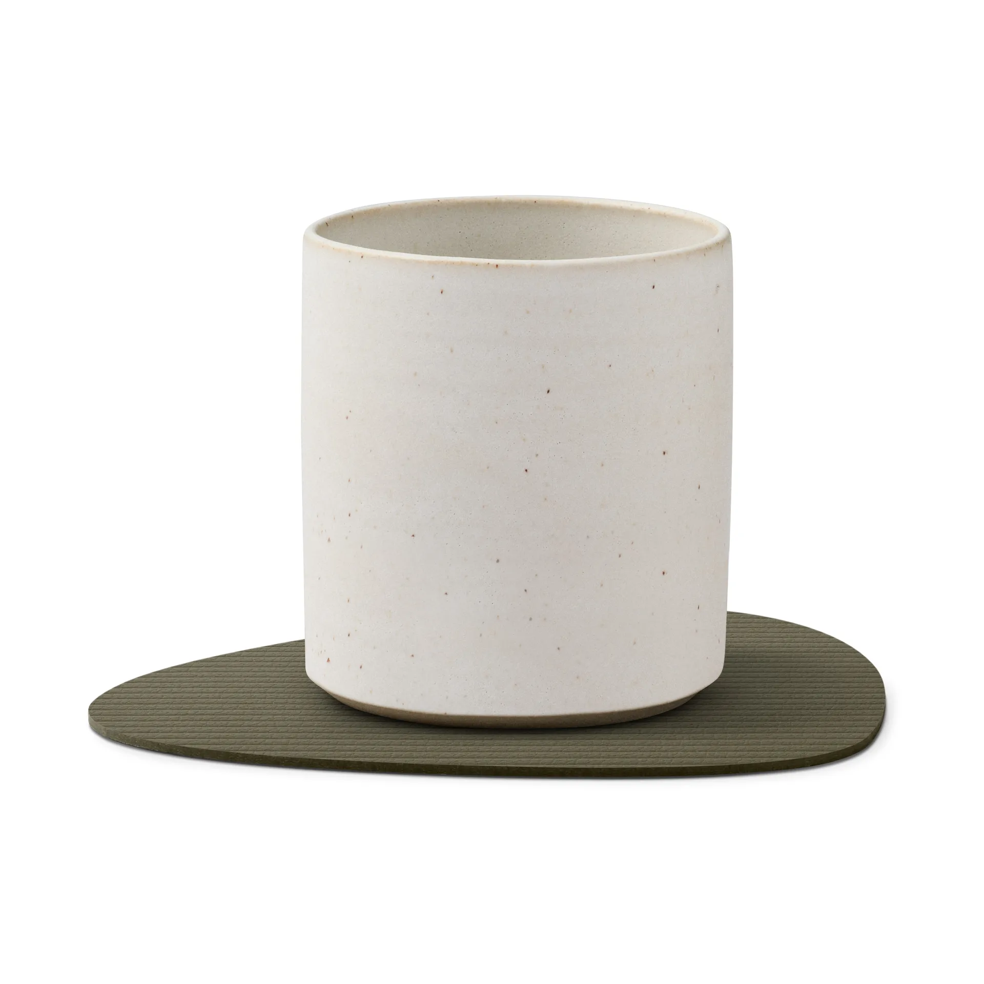 Sous-verre Corduroy curve, Army Green LIND DNA