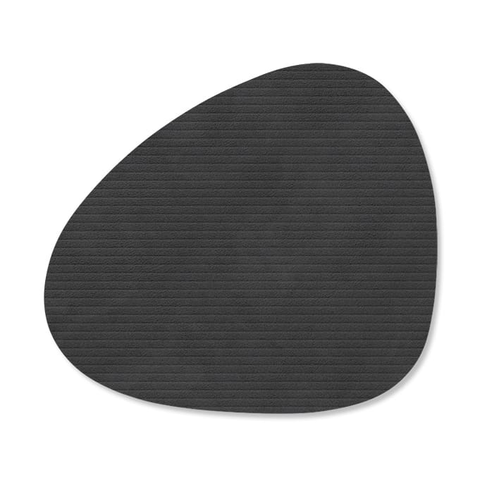 Sous-verre Corduroy curve - Black - LIND DNA