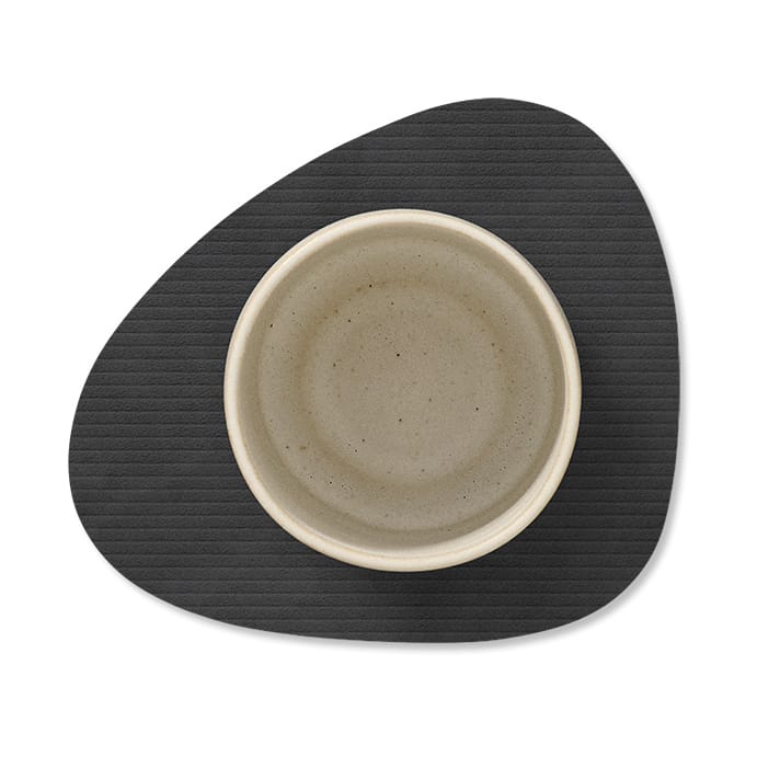 Sous-verre Corduroy curve, Black LIND DNA