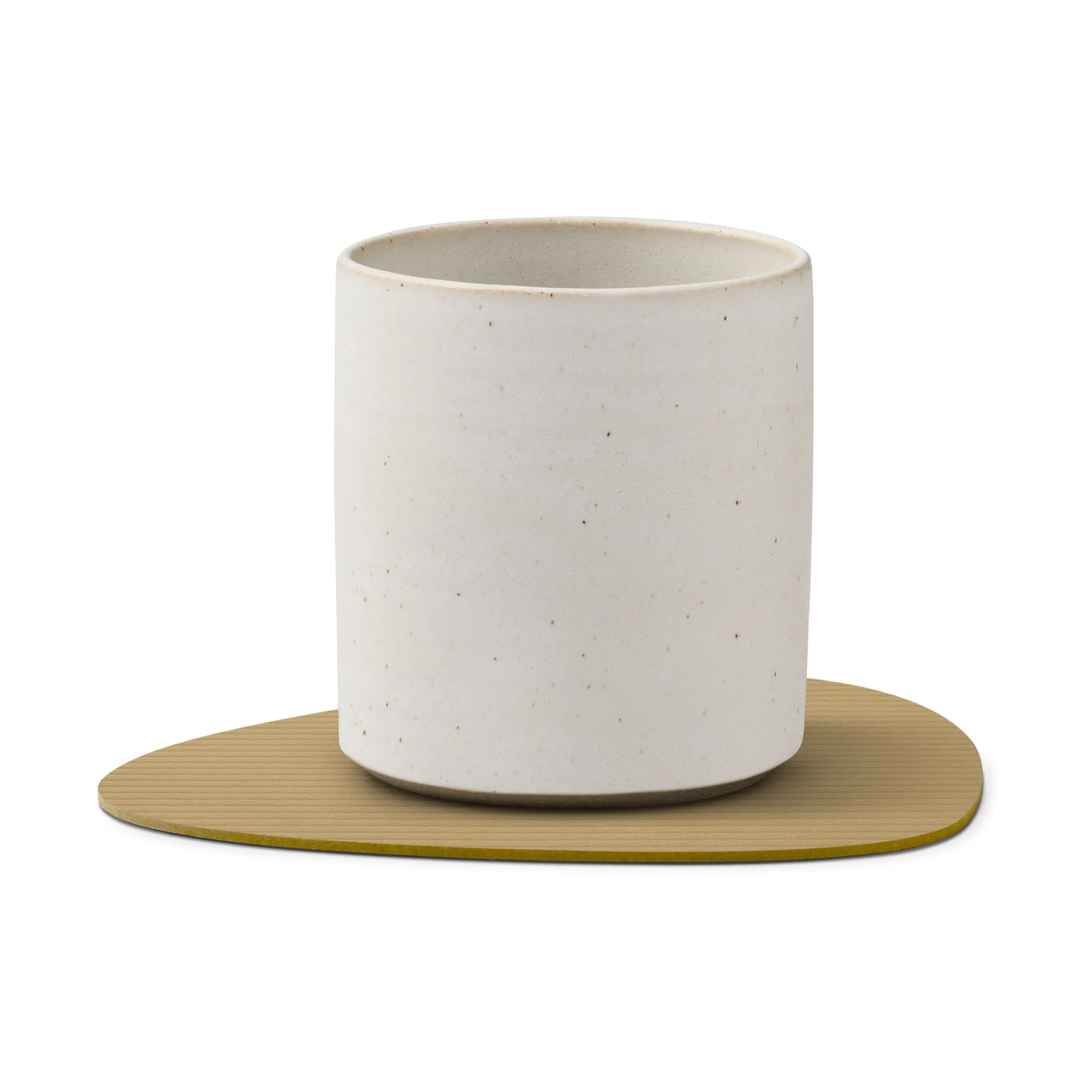 Sous-verre Corduroy curve, Khaki LIND DNA