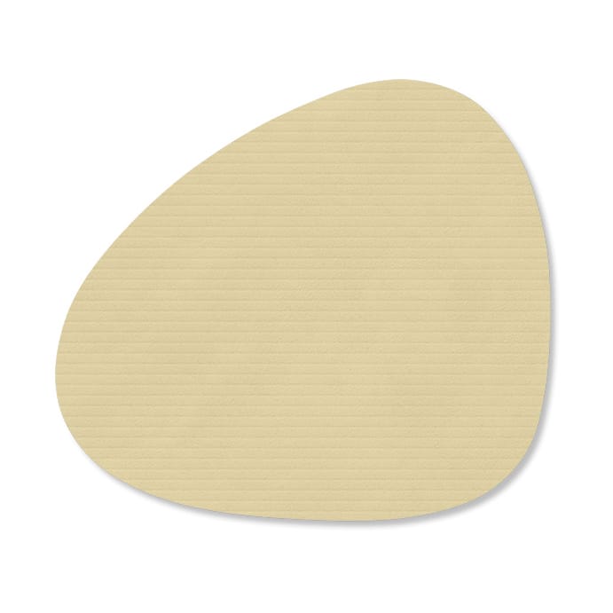 Sous-verre Corduroy curve - Lemon Sorbet - LIND DNA