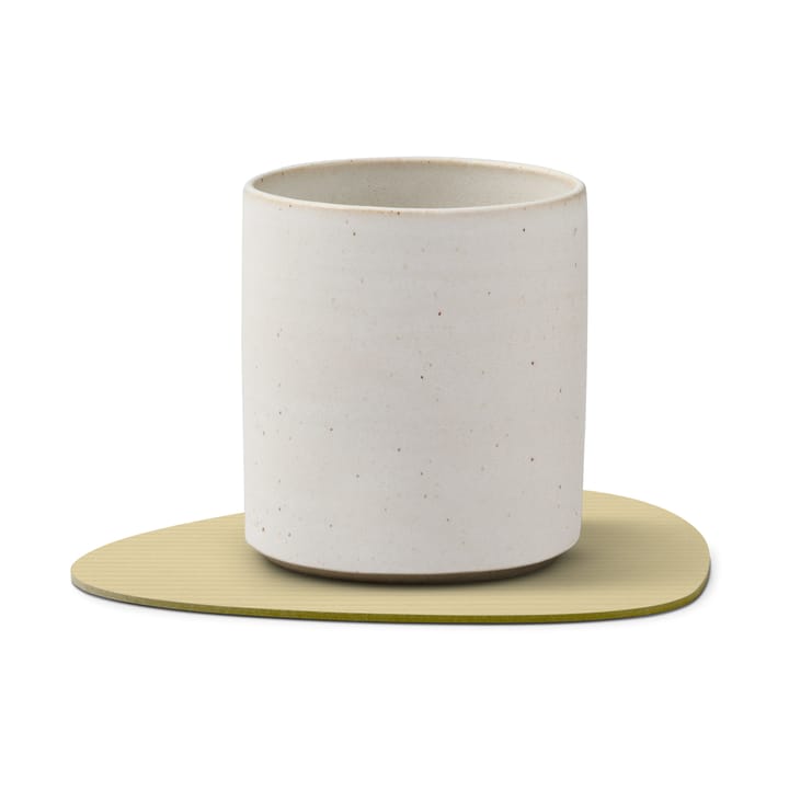 Sous-verre Corduroy curve, Lemon Sorbet LIND DNA
