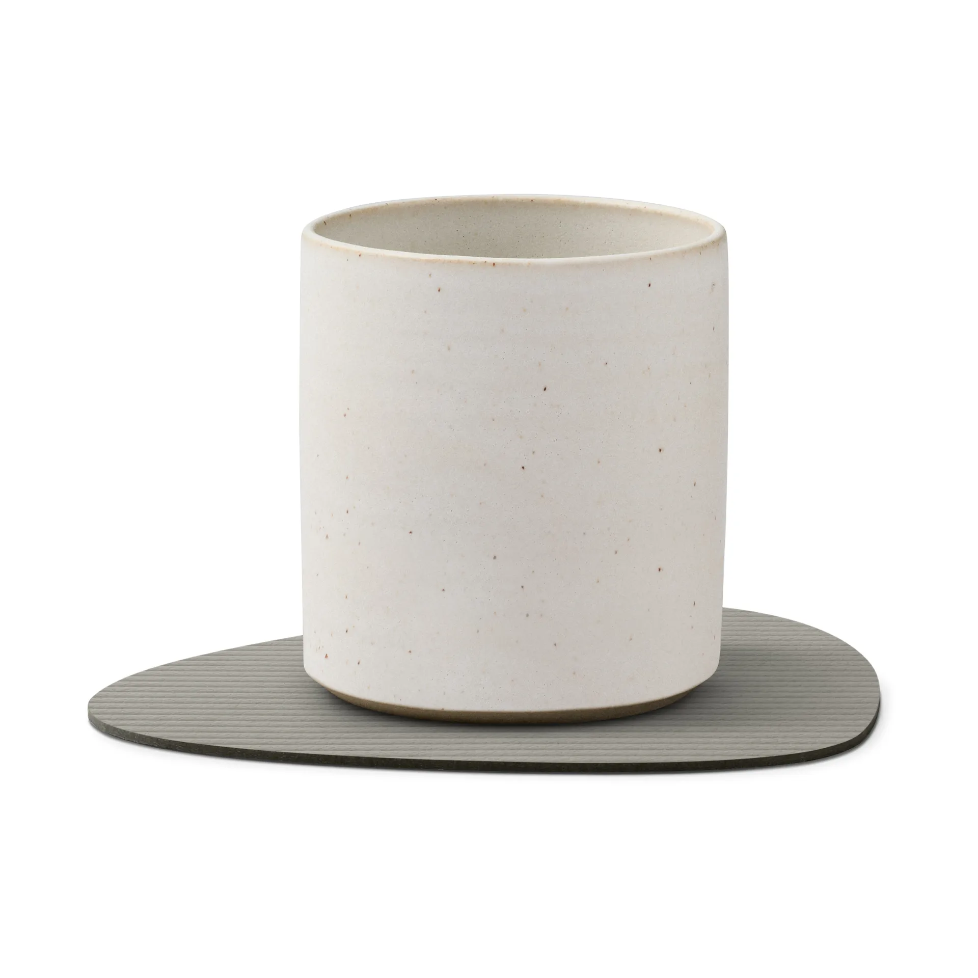 Sous-verre Corduroy curve, Light Grey LIND DNA