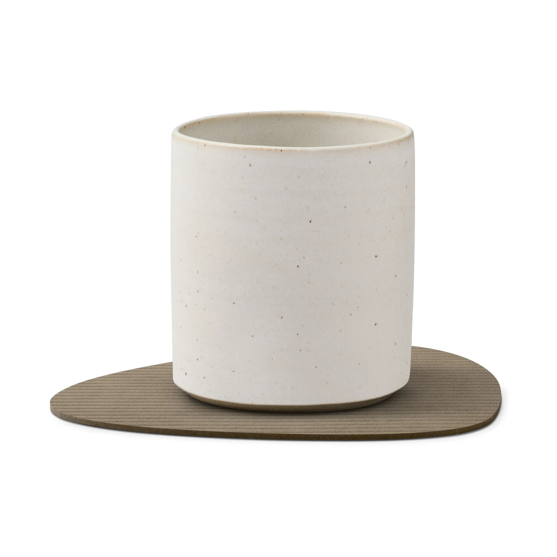 Sous-verre Corduroy curve, Nomad Grey LIND DNA