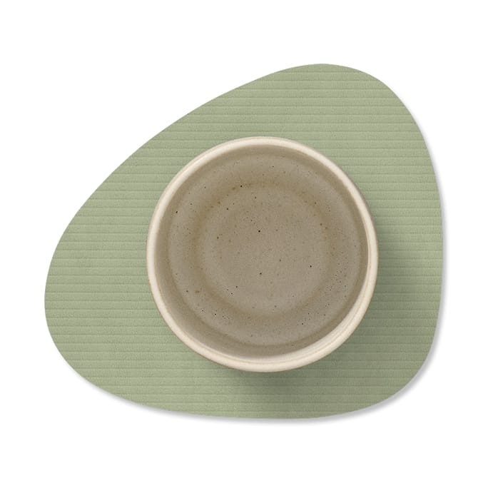 Sous-verre Corduroy curve, Olive Green LIND DNA