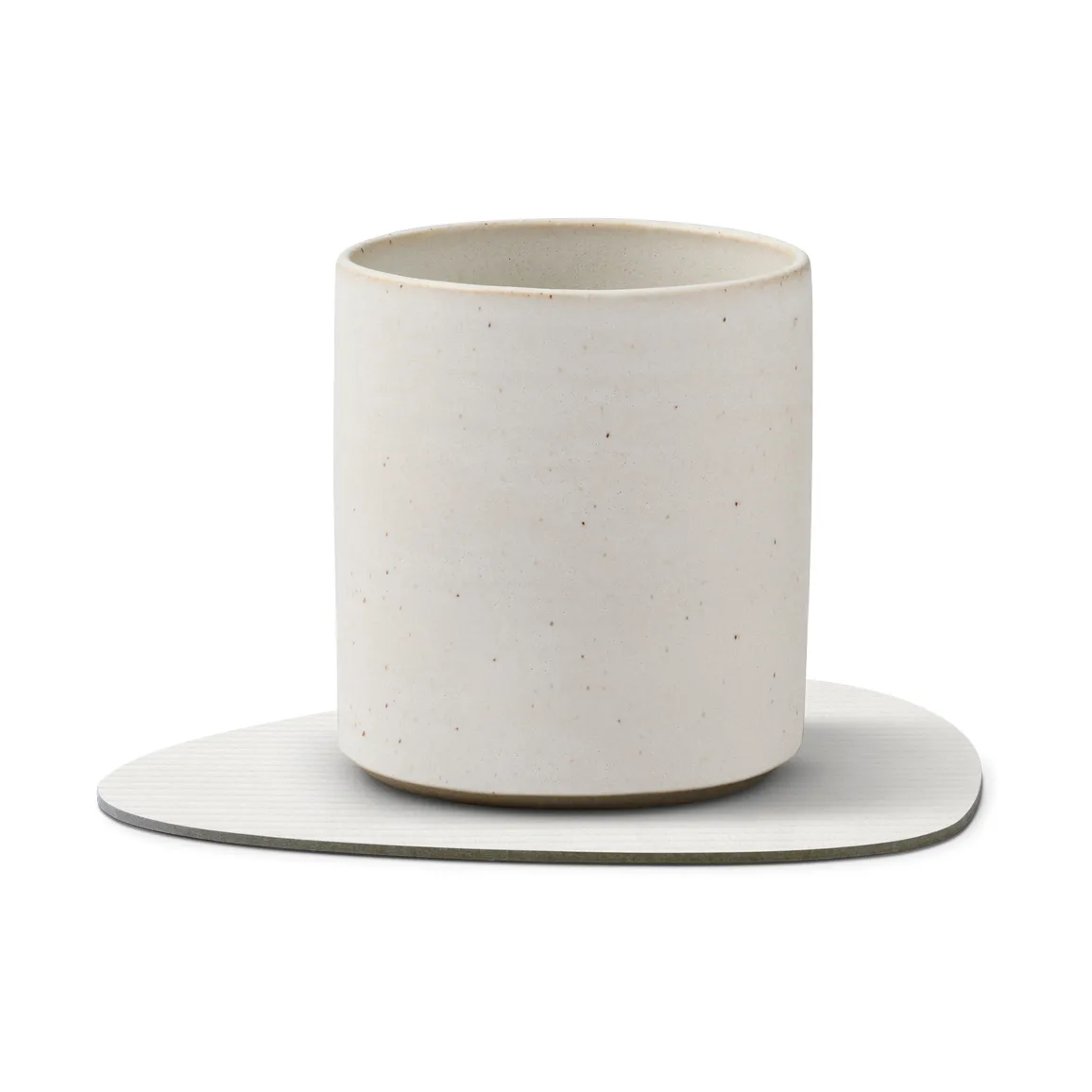 Sous-verre Corduroy curve, Pure white LIND DNA