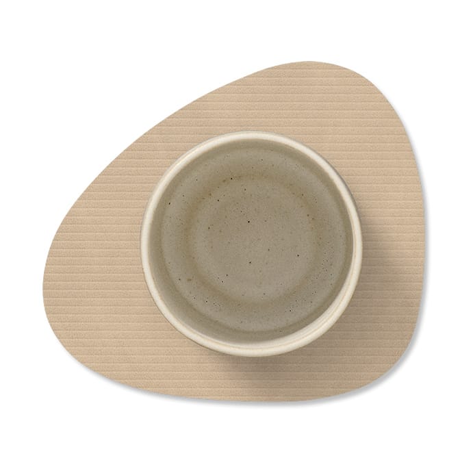 Sous-verre Corduroy curve, Sand LIND DNA