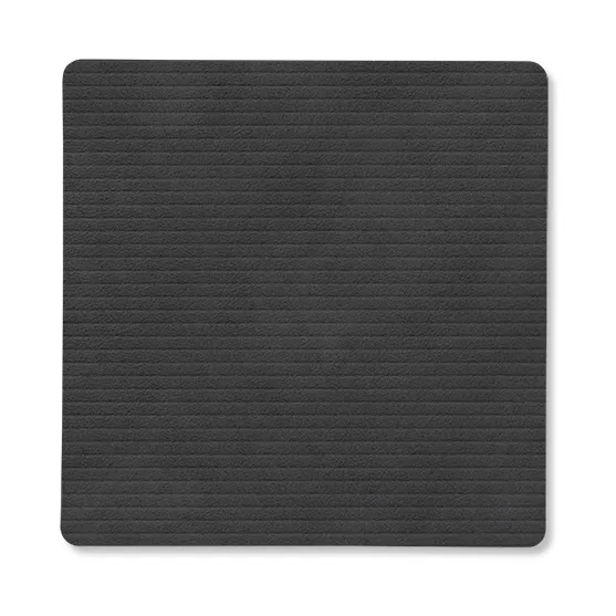 Sous-verre Corduroy square, Black LIND DNA