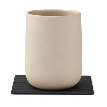 Sous-verre Corduroy square - Black - LIND DNA