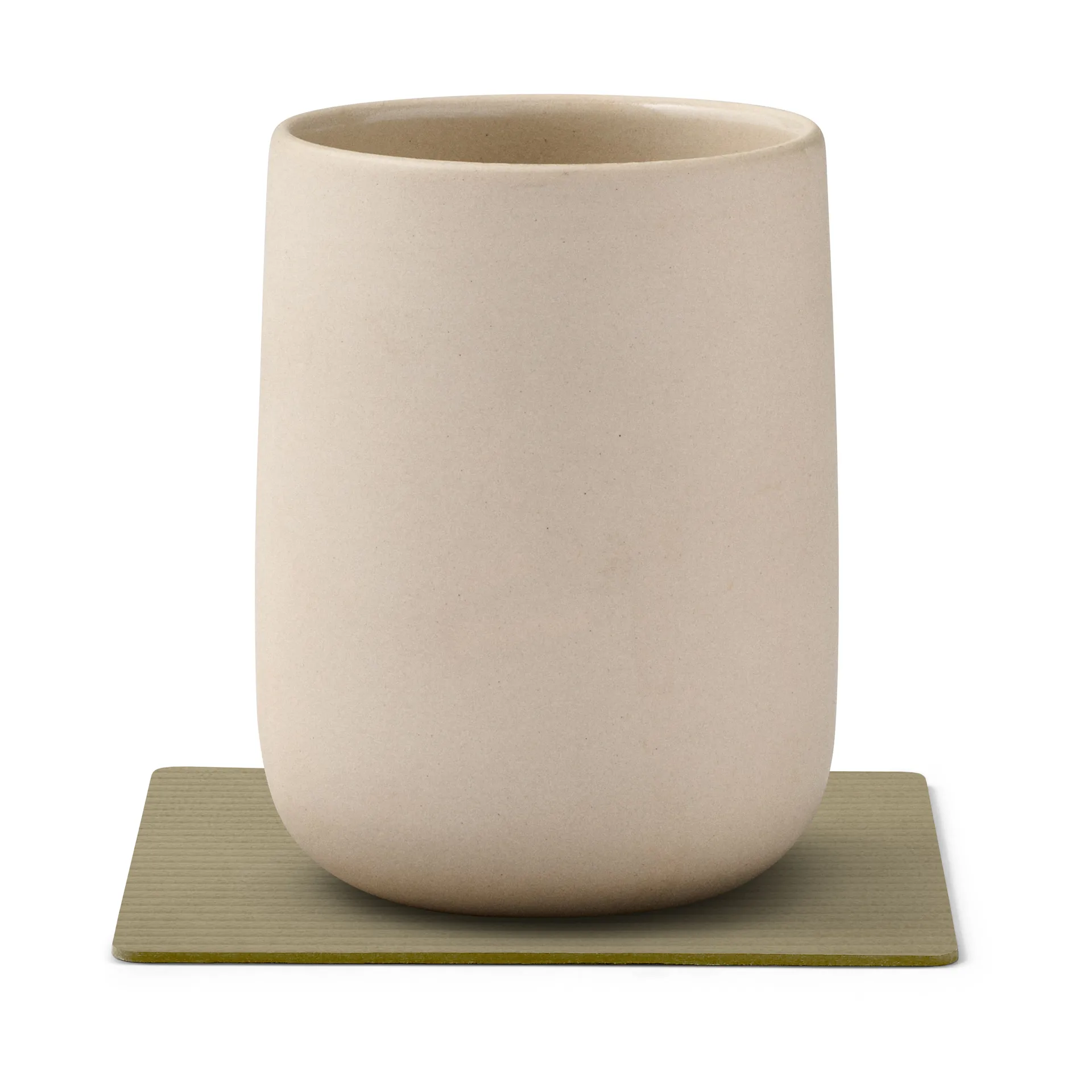 Sous-verre Corduroy square, Herbal Dust LIND DNA