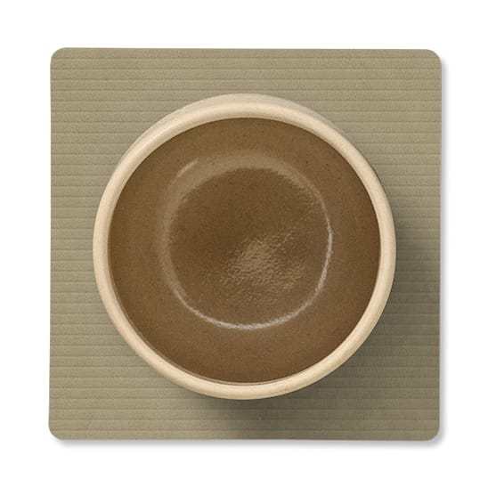 Sous-verre Corduroy square, Herbal Dust LIND DNA