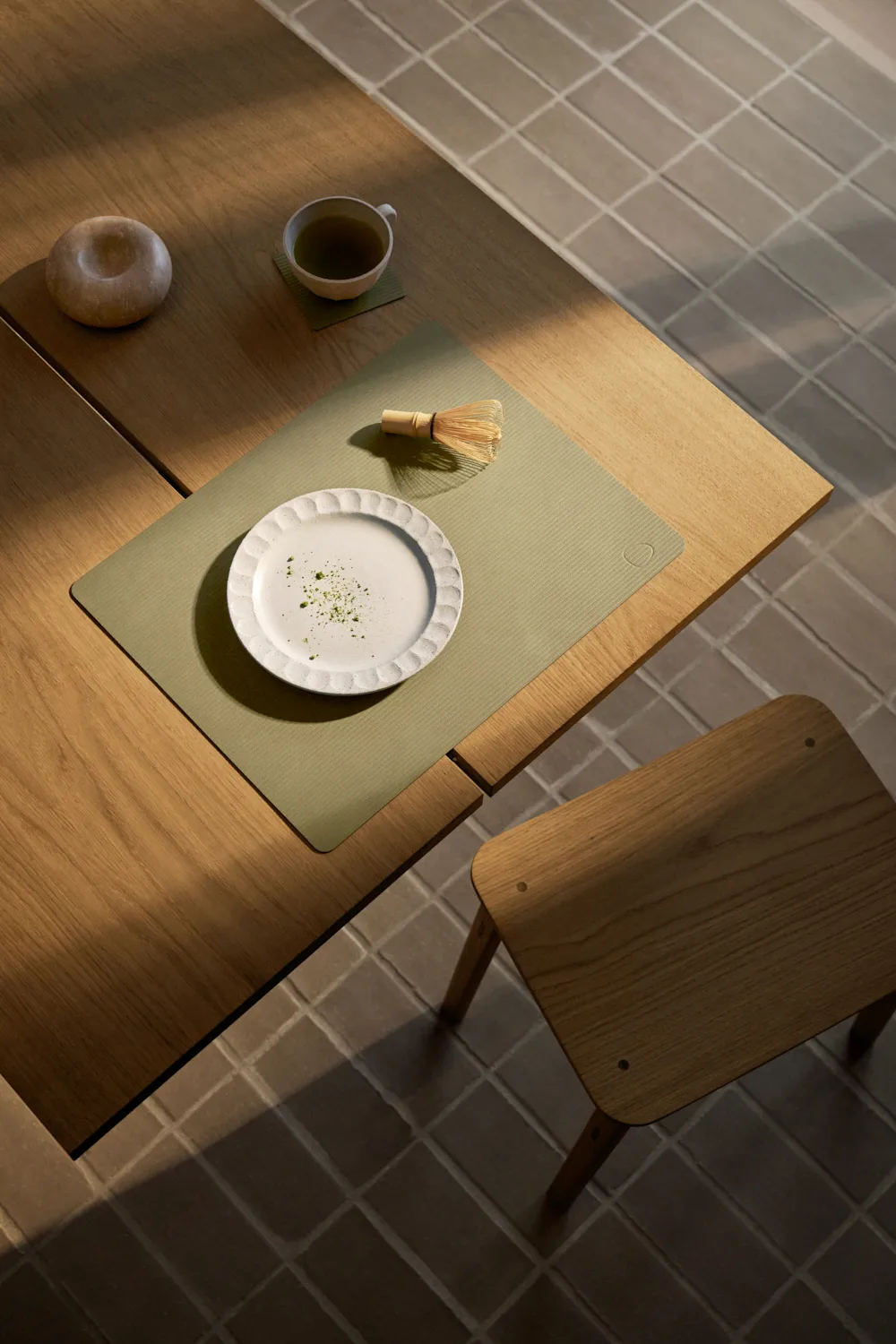 Sous-verre Corduroy square, Herbal Dust LIND DNA