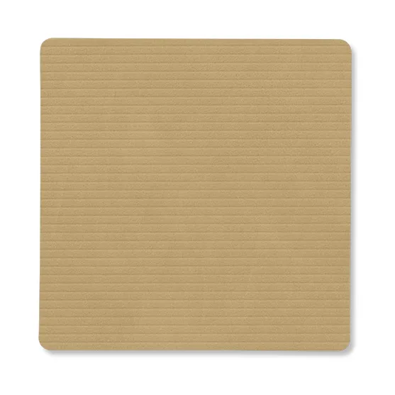 Sous-verre Corduroy square, Khaki LIND DNA