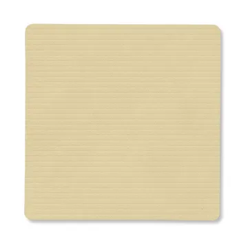 Sous-verre Corduroy square - Lemon Sorbet - LIND DNA