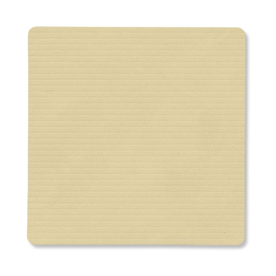 Sous-verre Corduroy square - Lemon Sorbet - LIND DNA