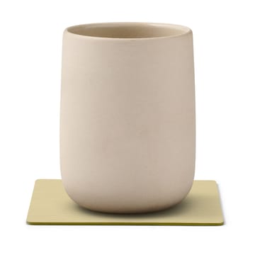 Sous-verre Corduroy square - Lemon Sorbet - LIND DNA