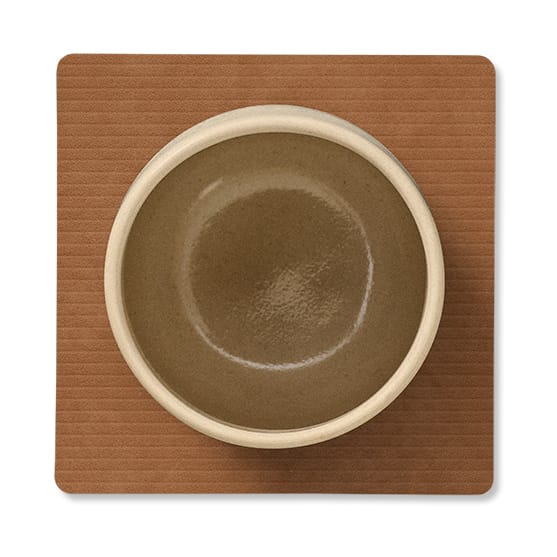 Sous-verre Corduroy square, Nature LIND DNA
