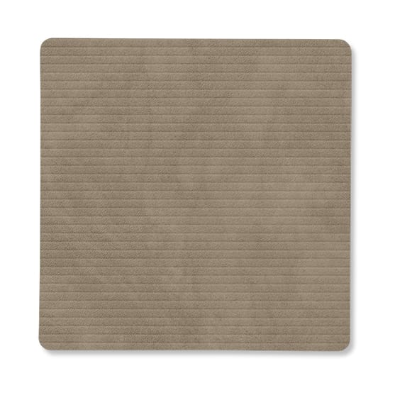 Sous-verre Corduroy square - Nomad Grey - LIND DNA