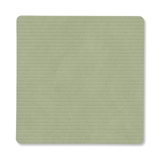 Sous-verre Corduroy square, Olive Green LIND DNA
