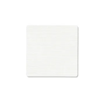 Sous-verre Corduroy square - Pure white - LIND DNA