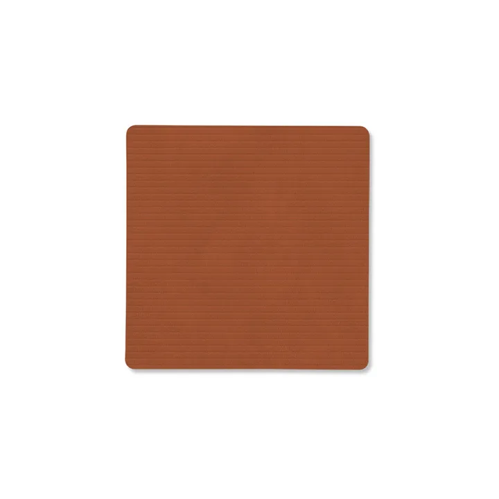 Sous-verre Corduroy square - Rust - LIND DNA