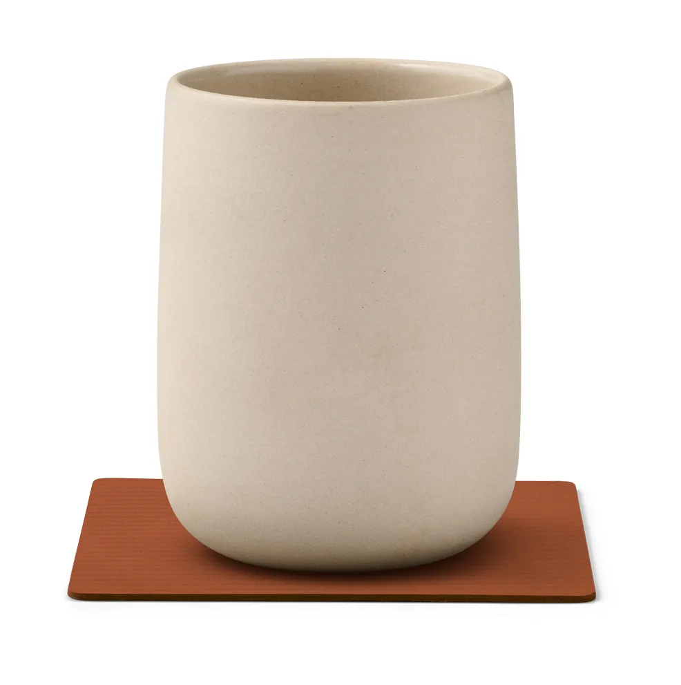 Sous-verre Corduroy square, Rust LIND DNA