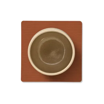 Sous-verre Corduroy square - Rust - LIND DNA