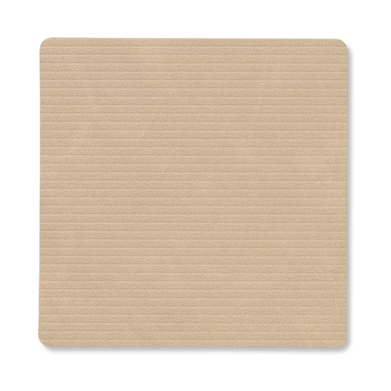 Sous-verre Corduroy square - Sand - LIND DNA