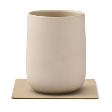 Sous-verre Corduroy square - Sand - LIND DNA