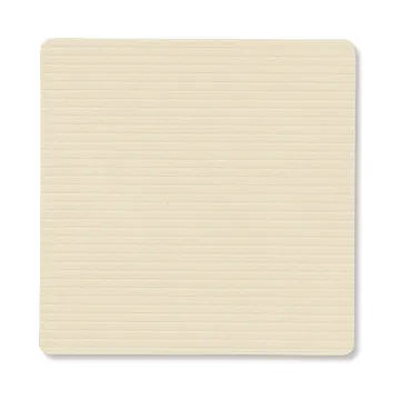 Sous-verre Corduroy square - Vanilla - LIND DNA